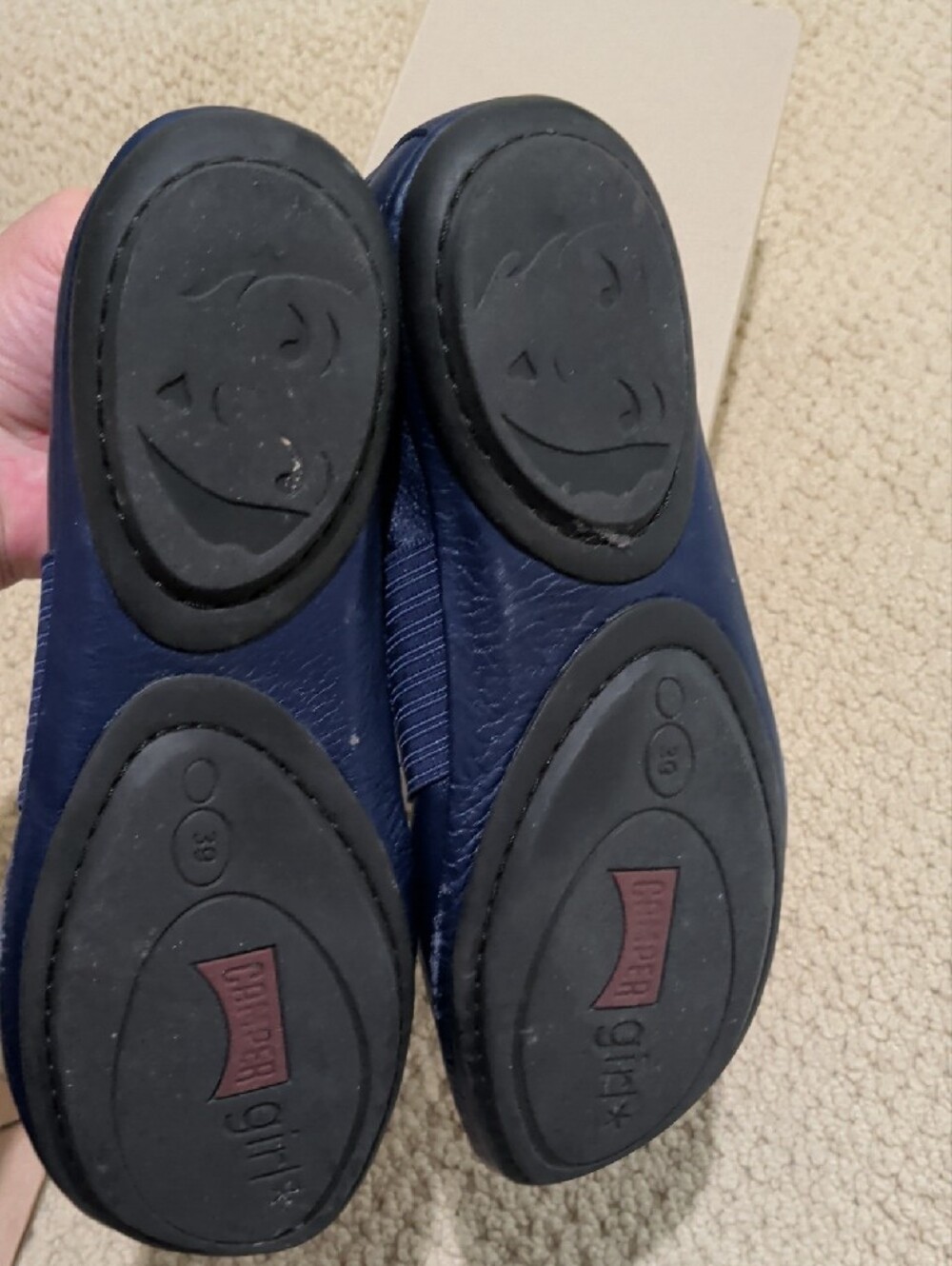 Camper Right Nina Elastic-Strap Slip-On Flats - Picture 5 of 10